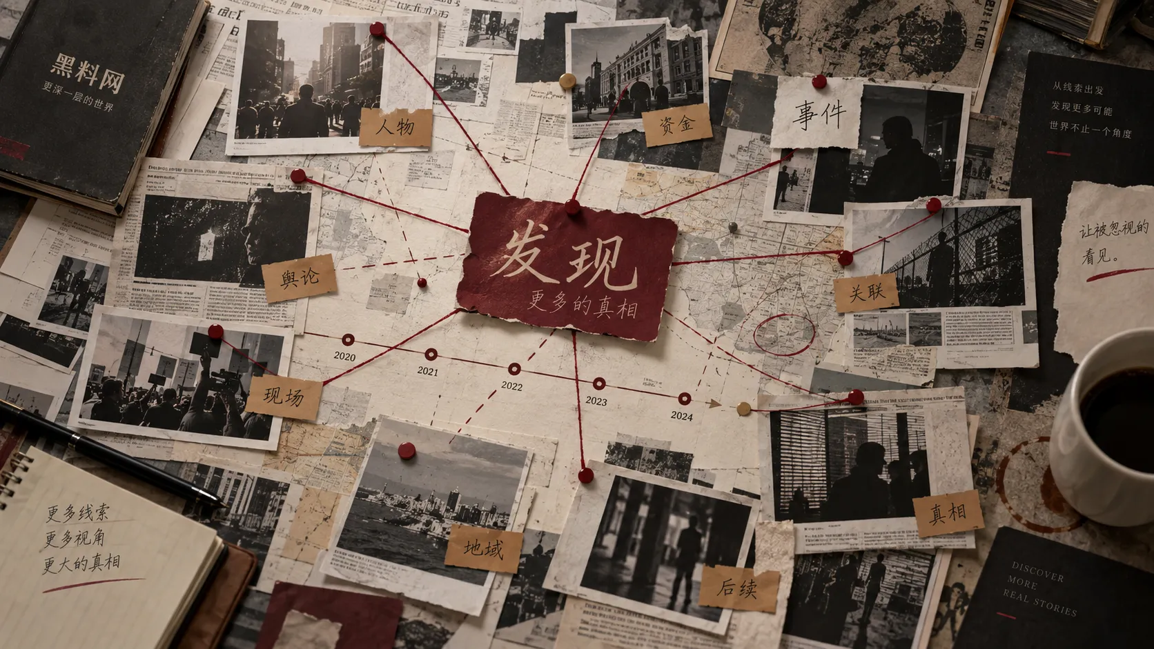 公开讨论中的线索核验与关联阅读